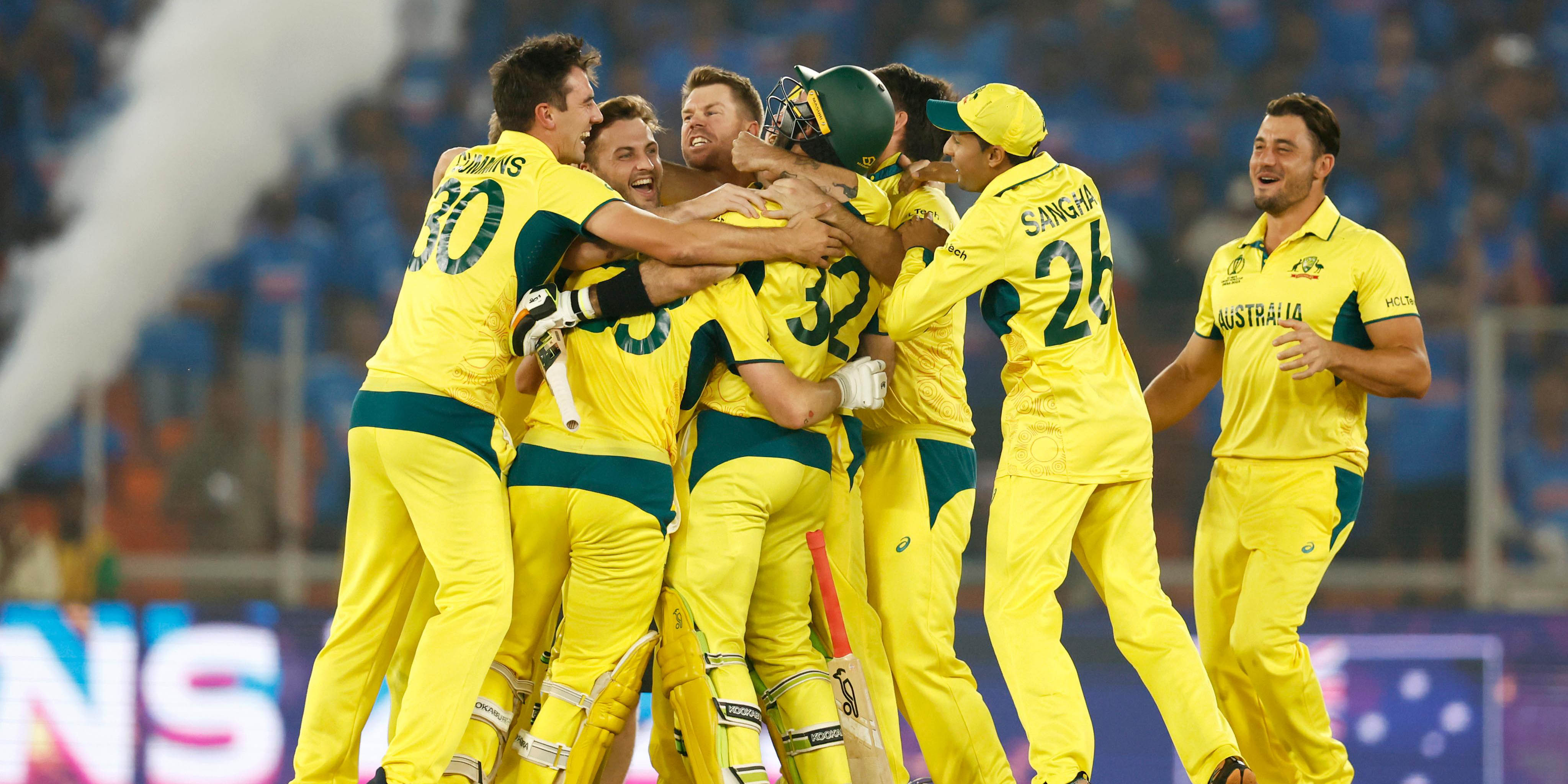 Australia lifts sixth World Cup title