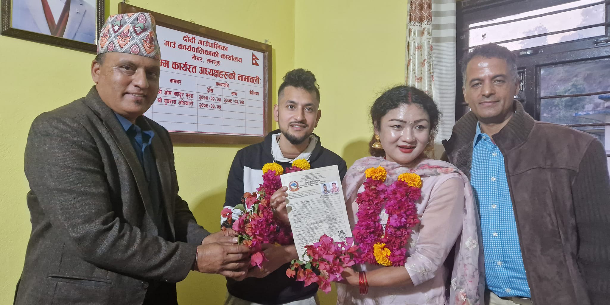 Nepal registers first same-sex marraige