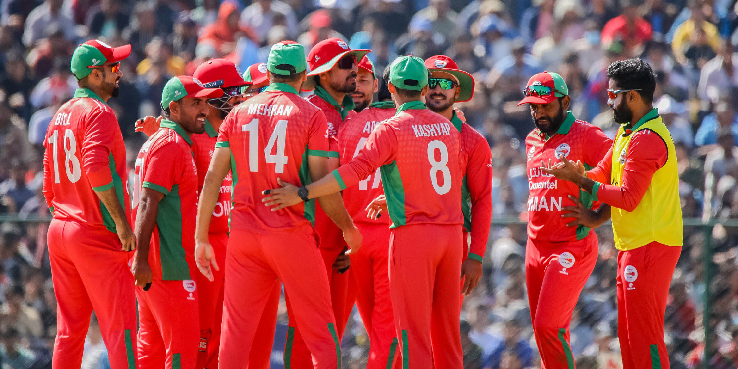 Oman defeats Nepal in a thrilling super over