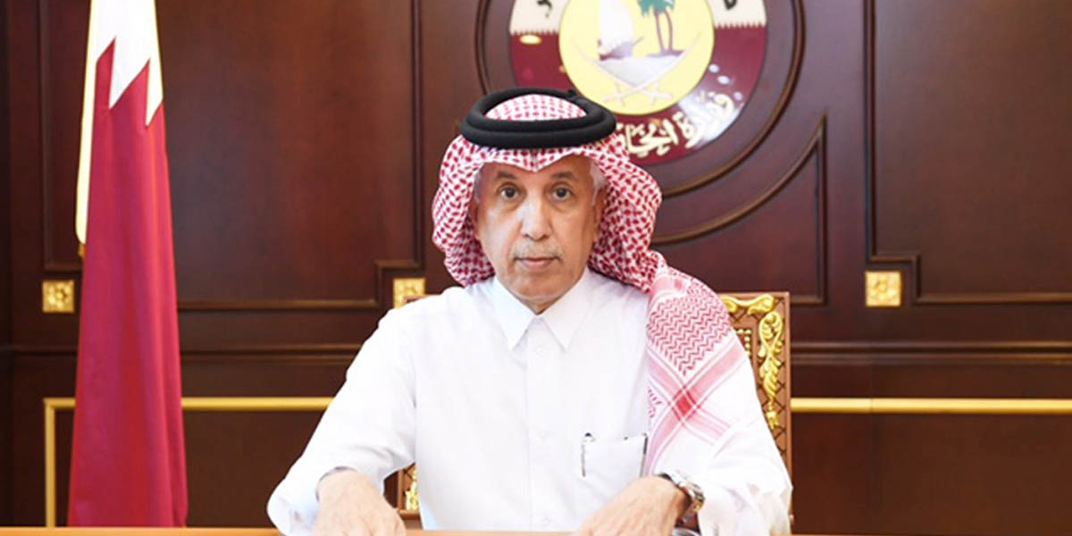 Qatari State Minister for Foreign Affairs arriving on Thursday