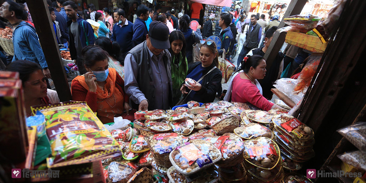 Tihar festivities rely heavily on imports