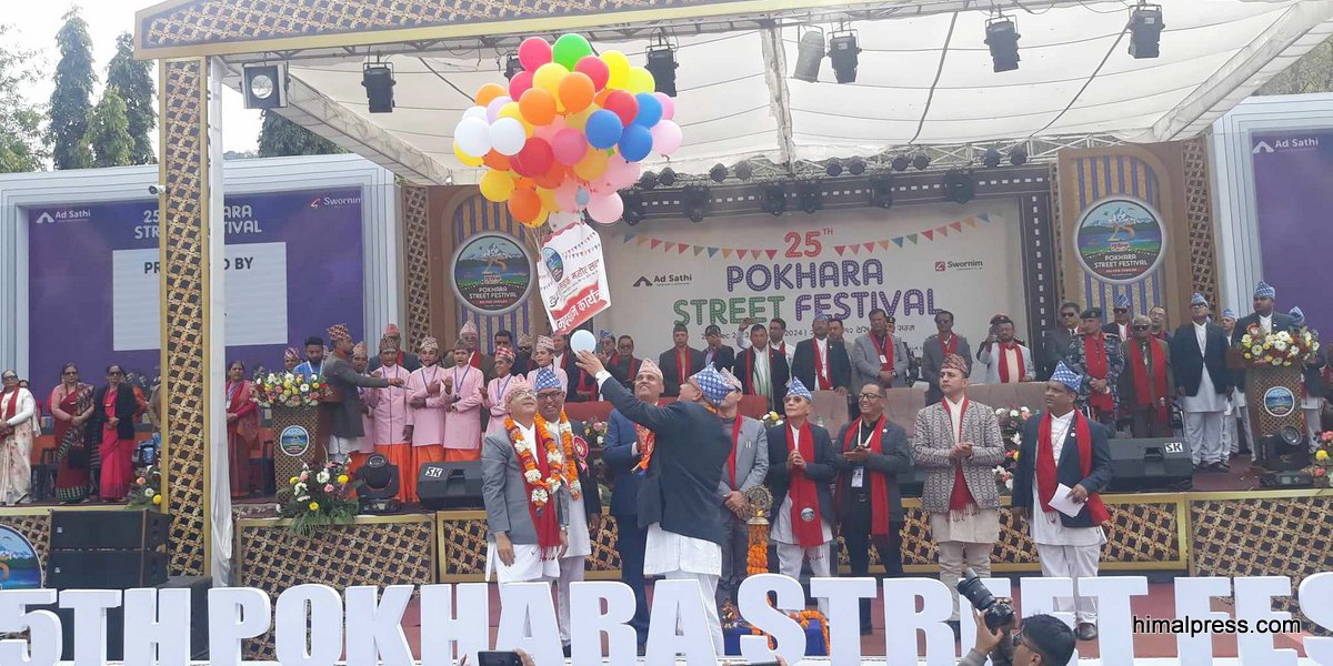 25th Street Festival kicks off in Pokhara [In Pictures]