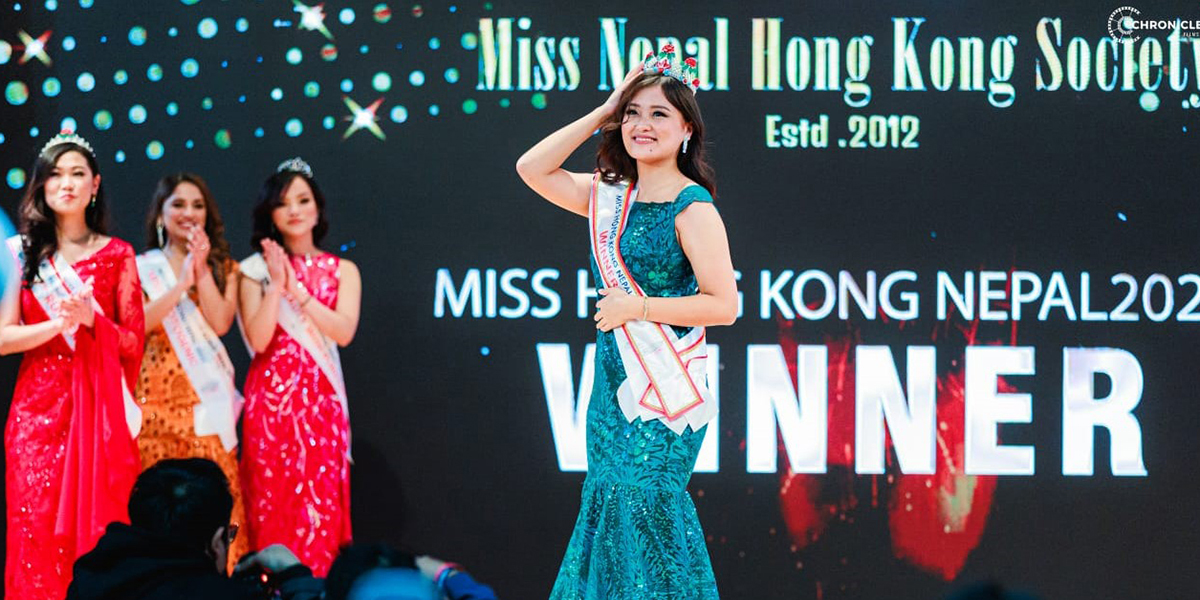 Anjana Pun crowned Miss Hong Kong Nepal 2023
