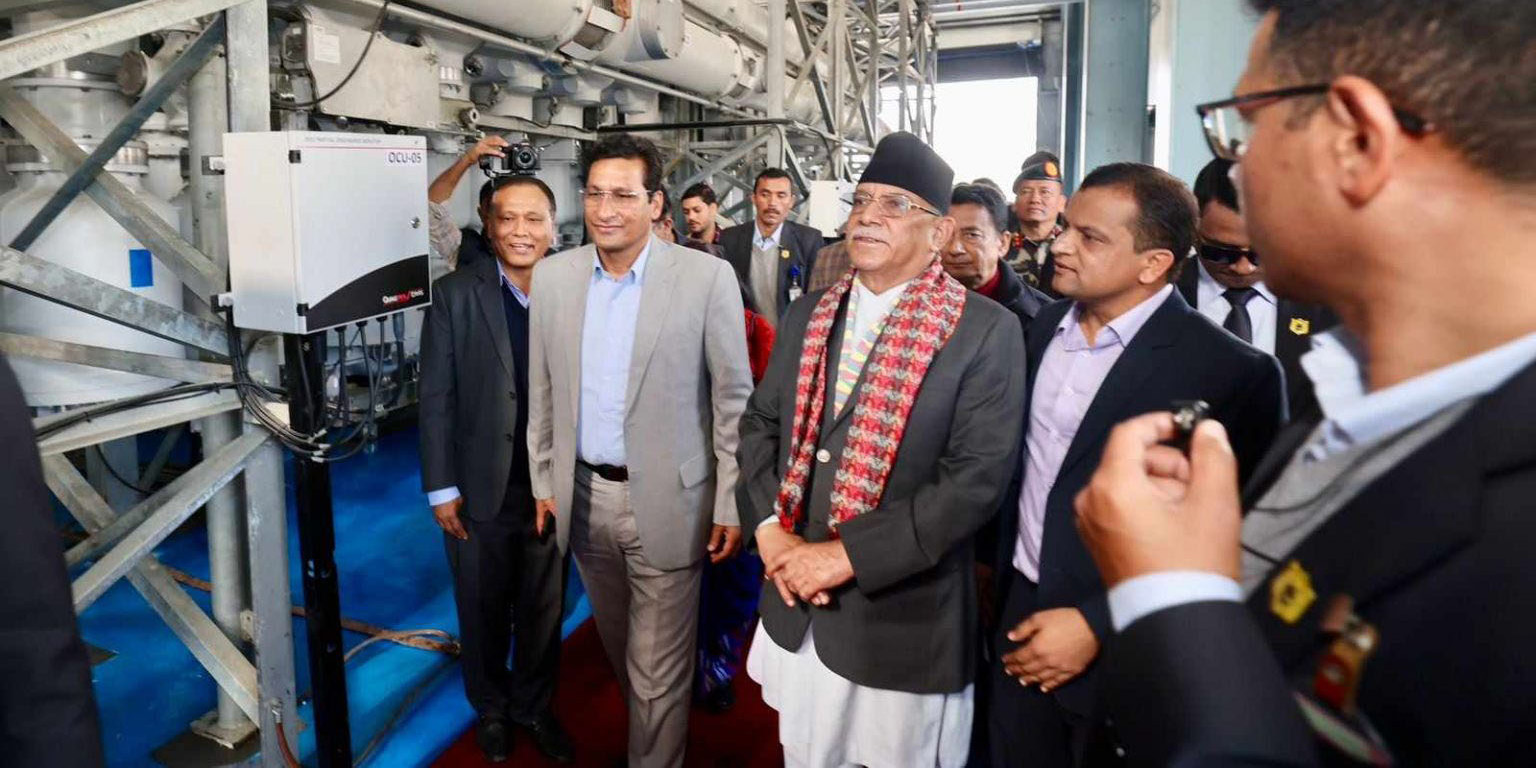 PM Dahal inaugurates NEA’s 400 kV Inaruwa substation