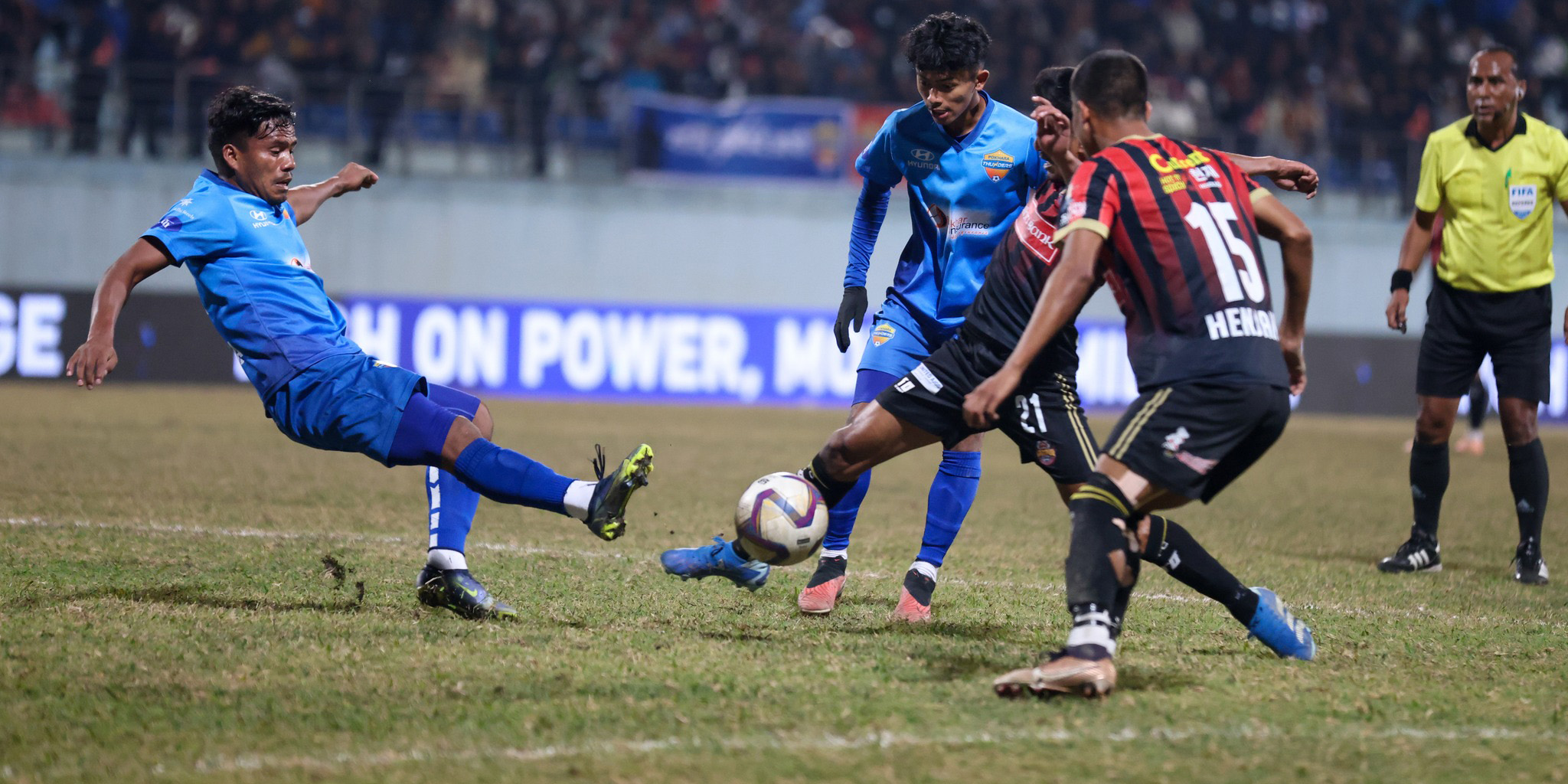 Lalitpur defeats Pokhara 2-1 in extra time, books spot in NSL final