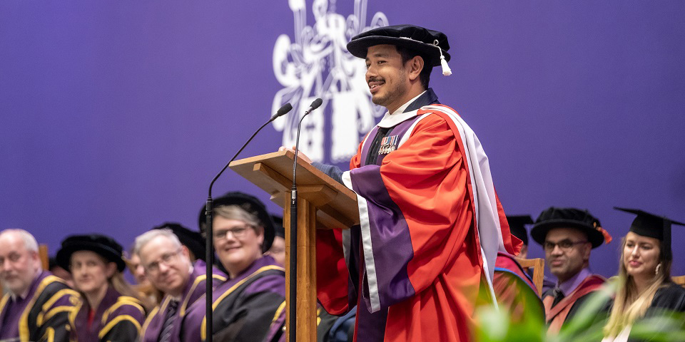 Ace climber Nimsdai conferred with honorary doctorate