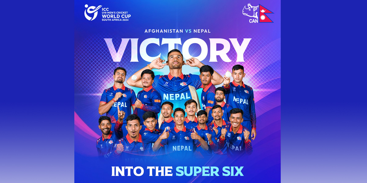 U-19 World Cup: Nepal books spot in Super Six