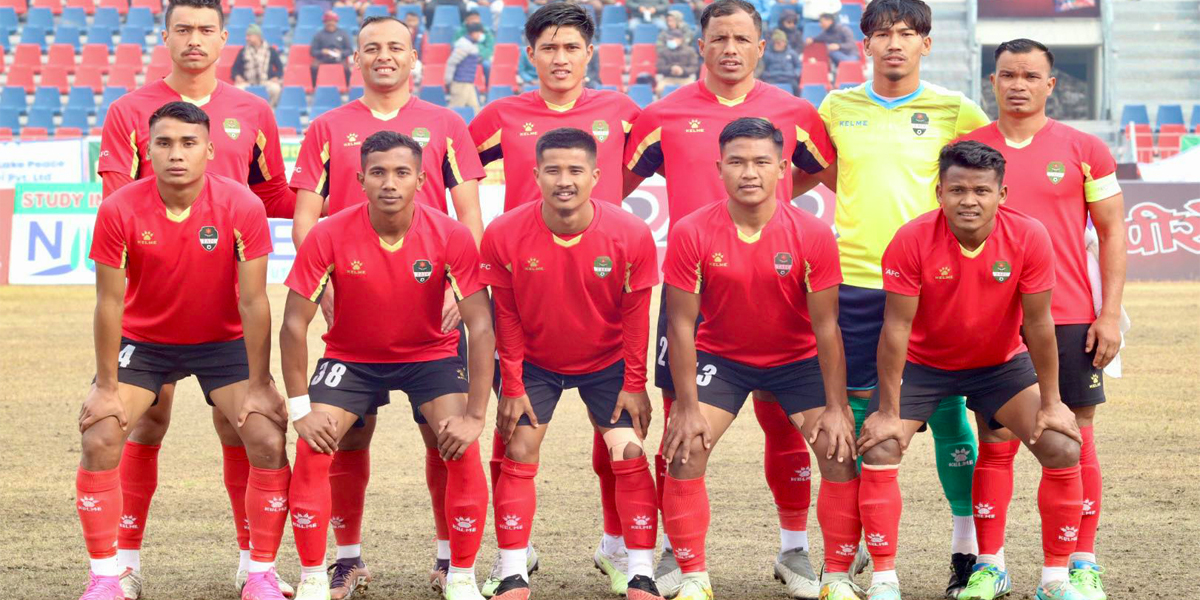 Tribhvan Army Club enters final of Pokhara Gold Cup