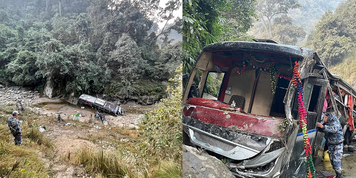 All 10 victims of Kapilvastu bus accident identified