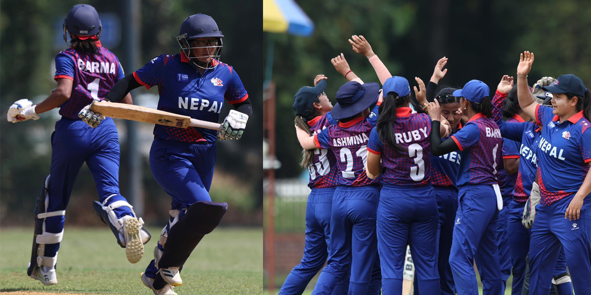 Nepal beats Kuwait to enter semifinal of ACC Women’s Premier Cup