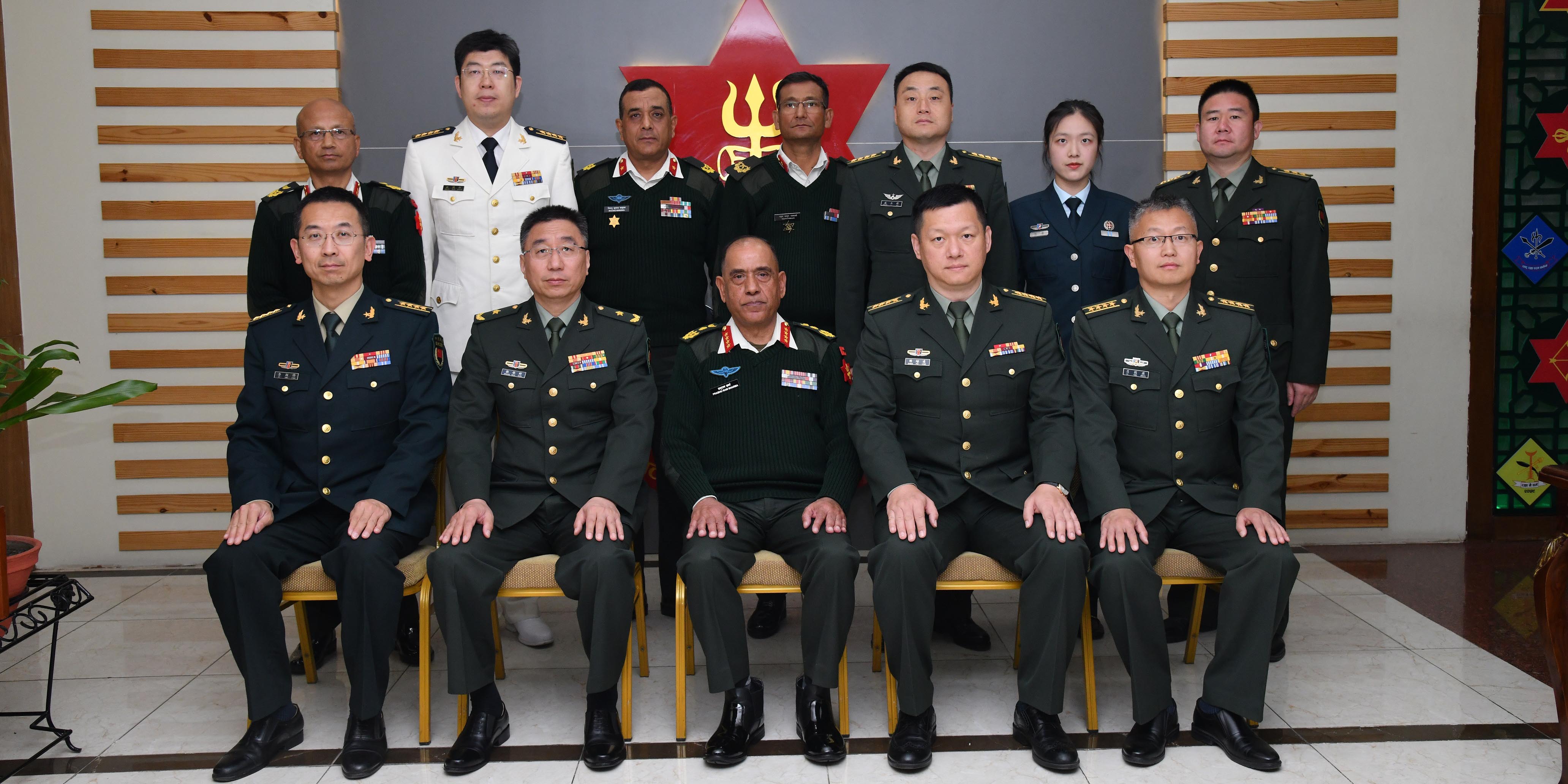 Chinese military delegation meets CoAS Sharma