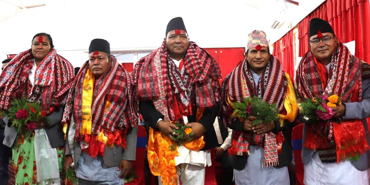 Karnali Province: Four ministers, one minister of state sworn in