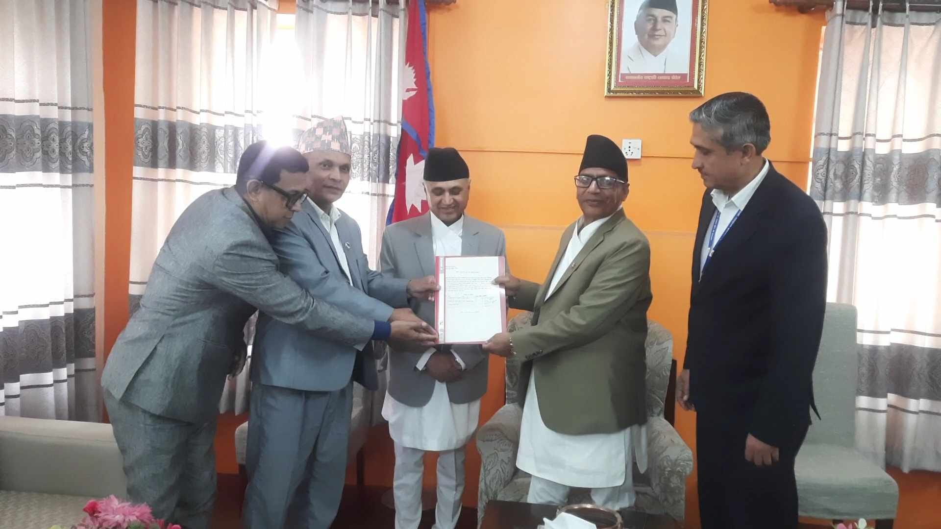 UML, Maoist Center use Speaker’s signature to submit claim to form govt in Gandaki