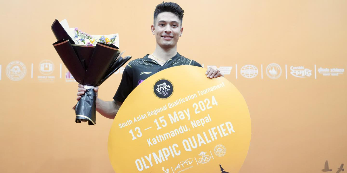 Santoo Shrestha qualifies for Paris Olympics