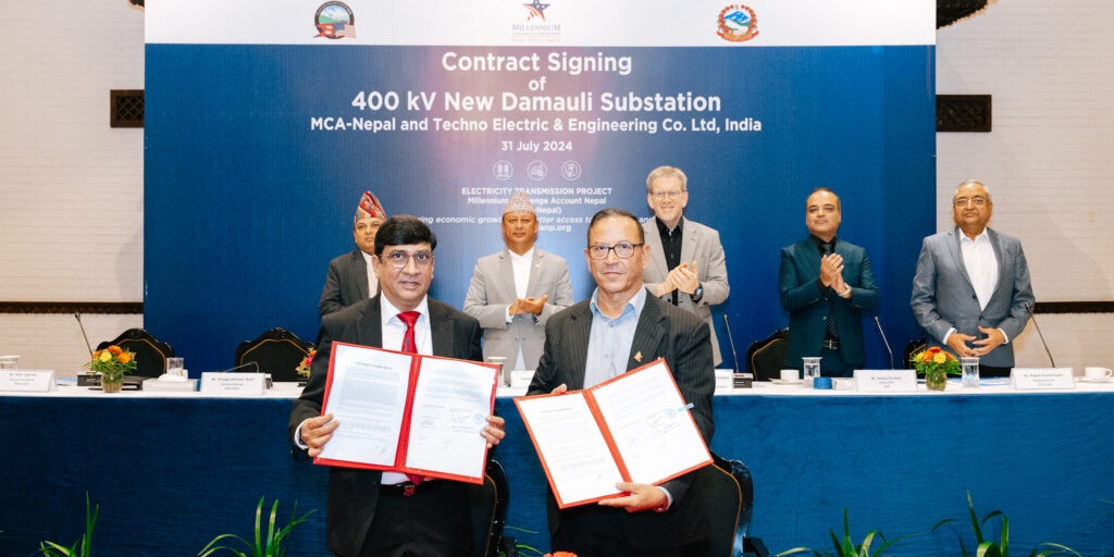 Indian firm bags contract to build 400 kV Damauli substation