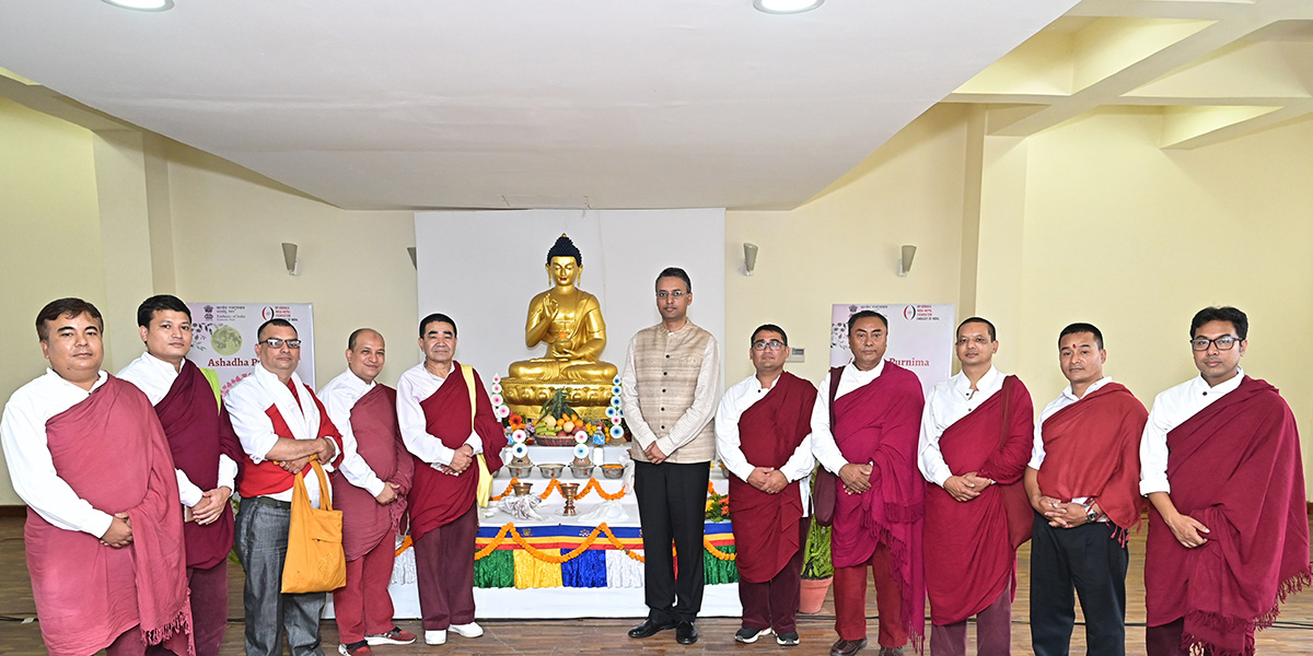 Buddha’s first sermon remembered in Kathmandu
