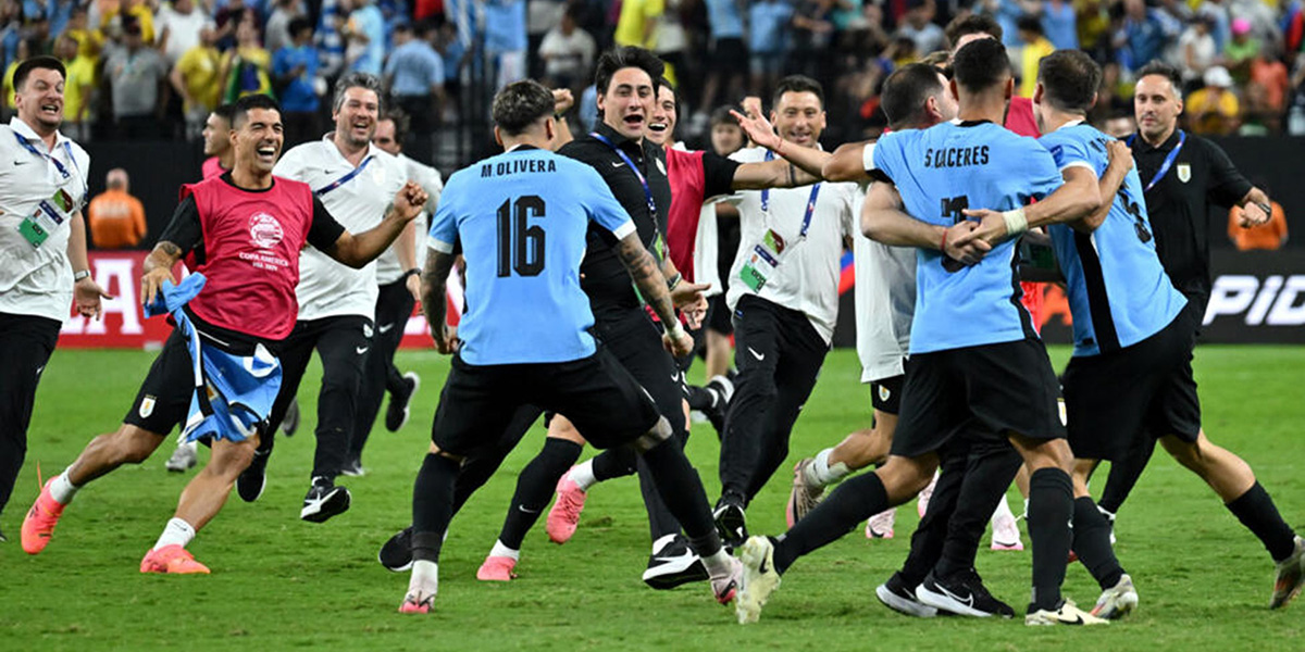 Uruguay joins Argentina, Canada, Colombia in Copa America semis