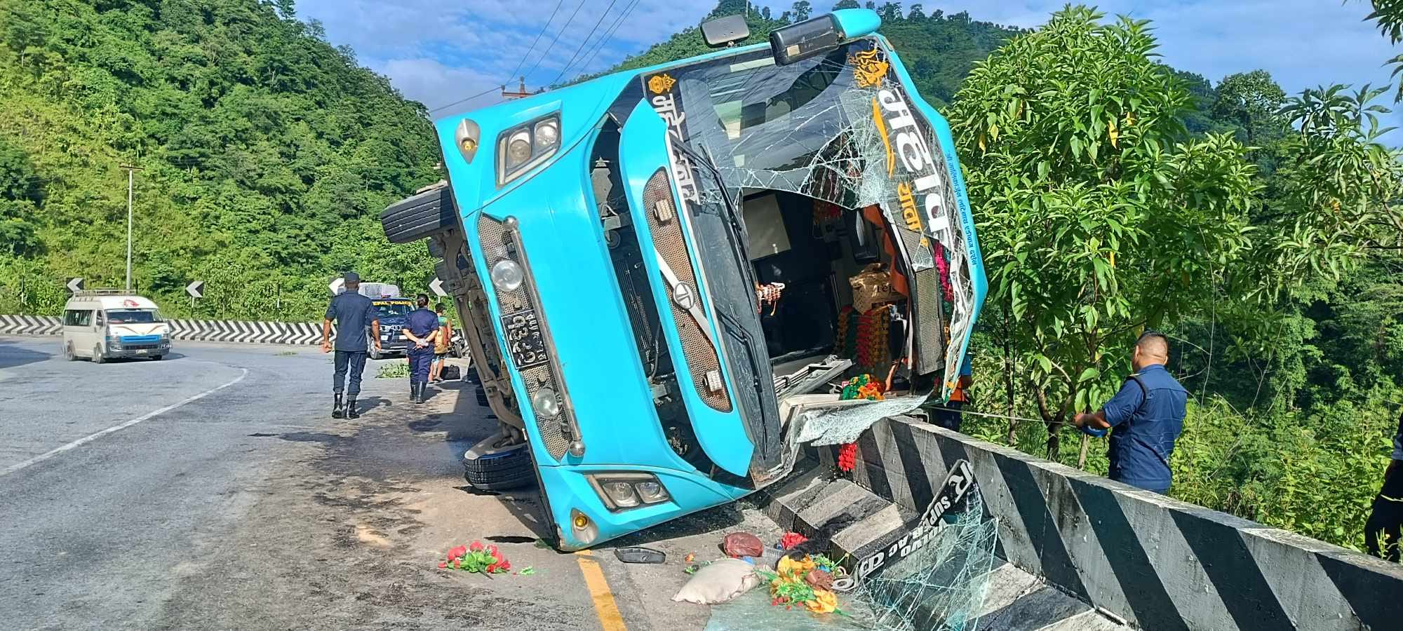 17 injured in yet another bus accident