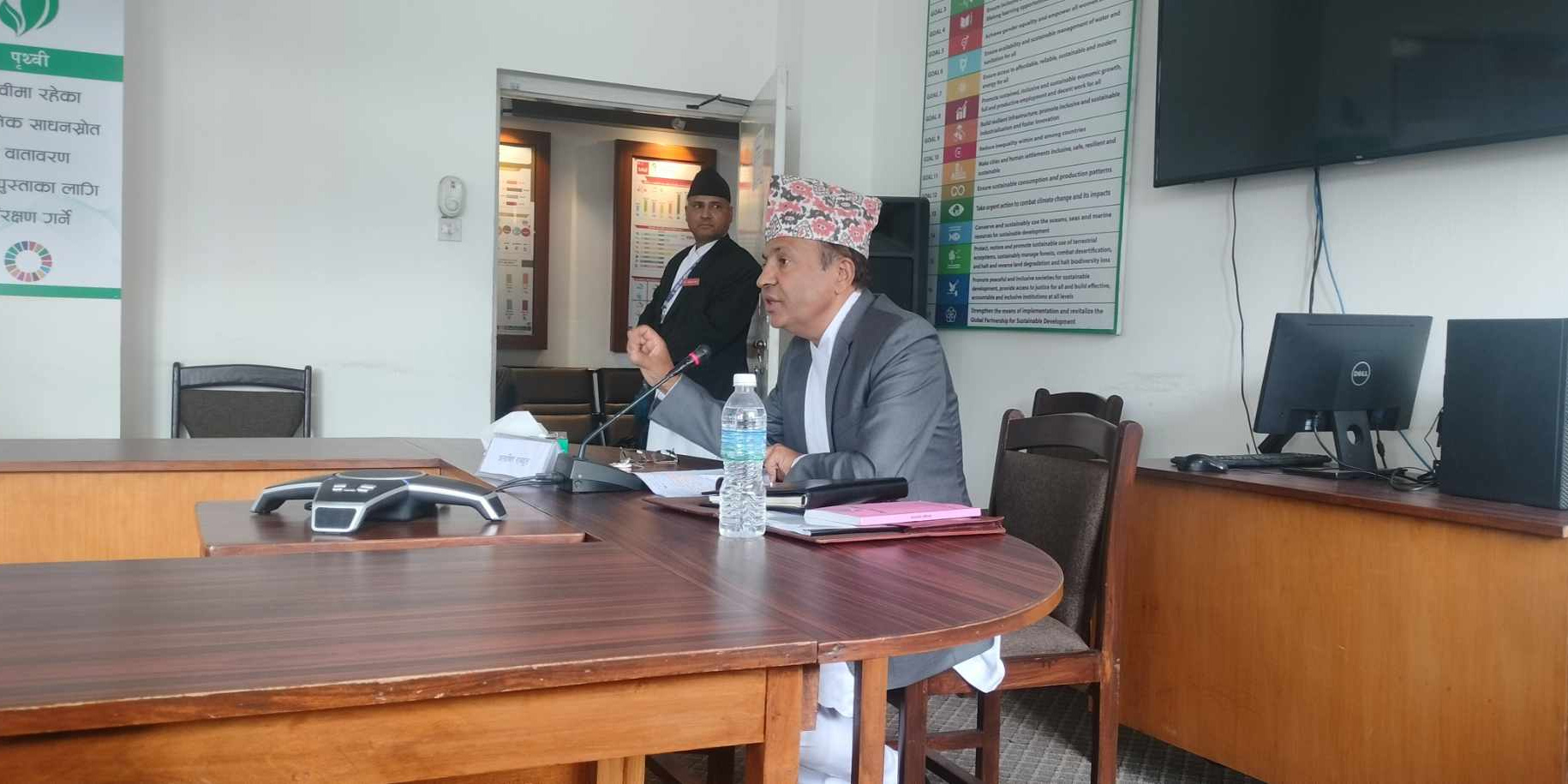 I will take initiative to organize visit of US president to Nepal: Regmi