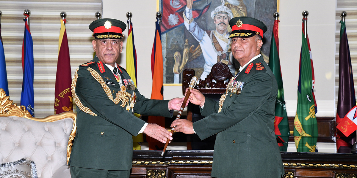 Nepal Army bids farewell to CoAS Sharma