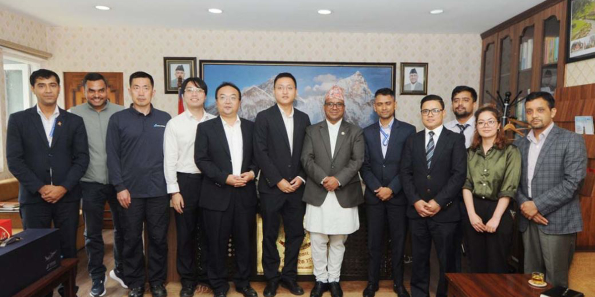 China Southern officials, tourism minister discuss Pokhara, Bhairahawa flights