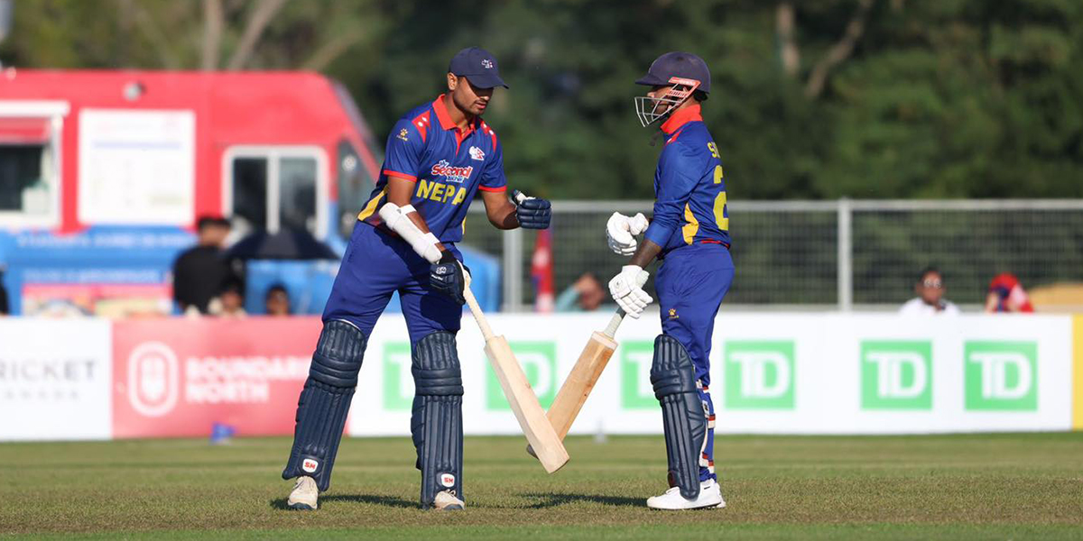 Nepal loses to Canada again in WCL 2