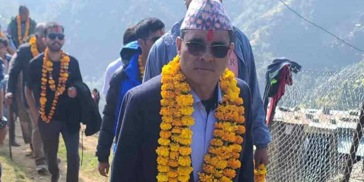 Lumbini lawmaker KC walks free after paying fine for one-year sentence