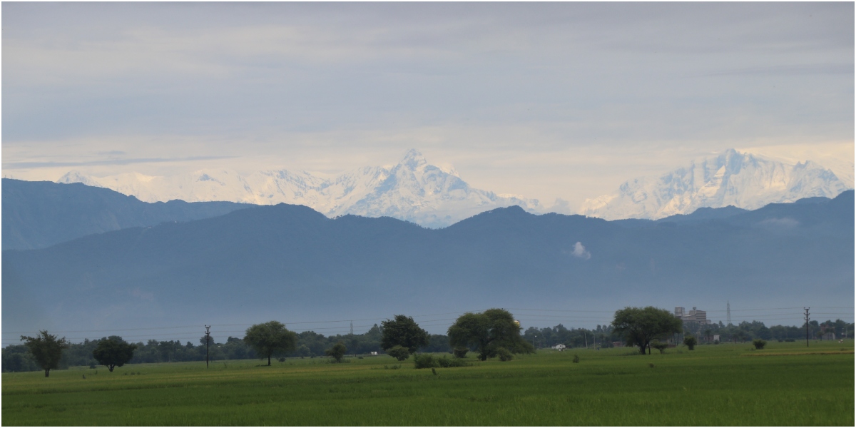 Snow-capped peaks visible from Tarai [In Pictures]