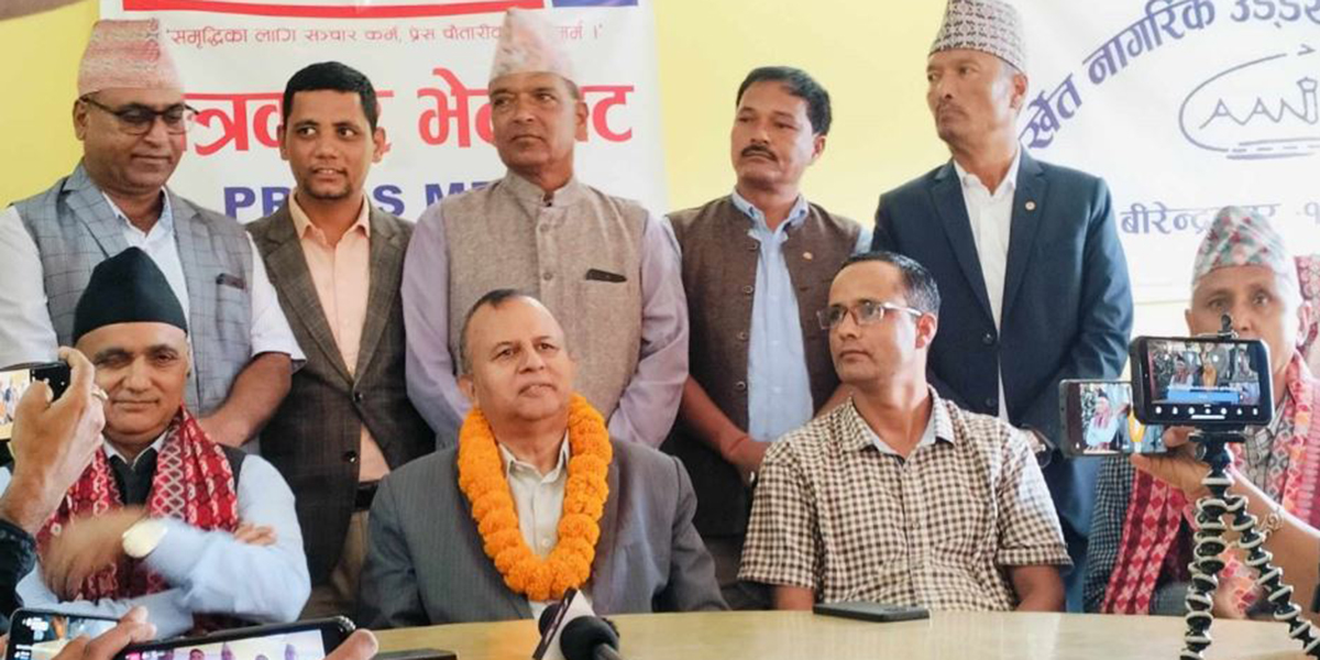 UML General Secretary Pokharel objects to Dahal’s ‘undemocratic’ statement