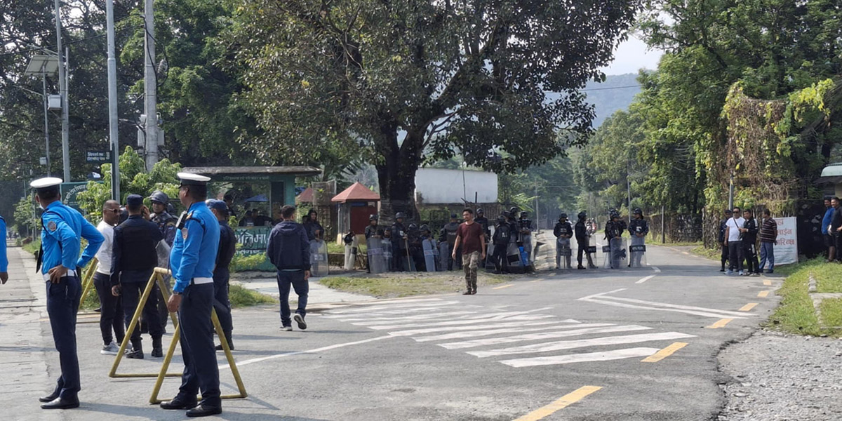 Prohibitory orders enforced in Pokhara