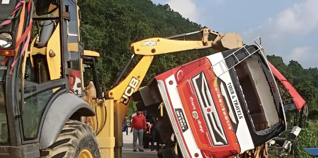 Two dead in Sindhuli bus accident