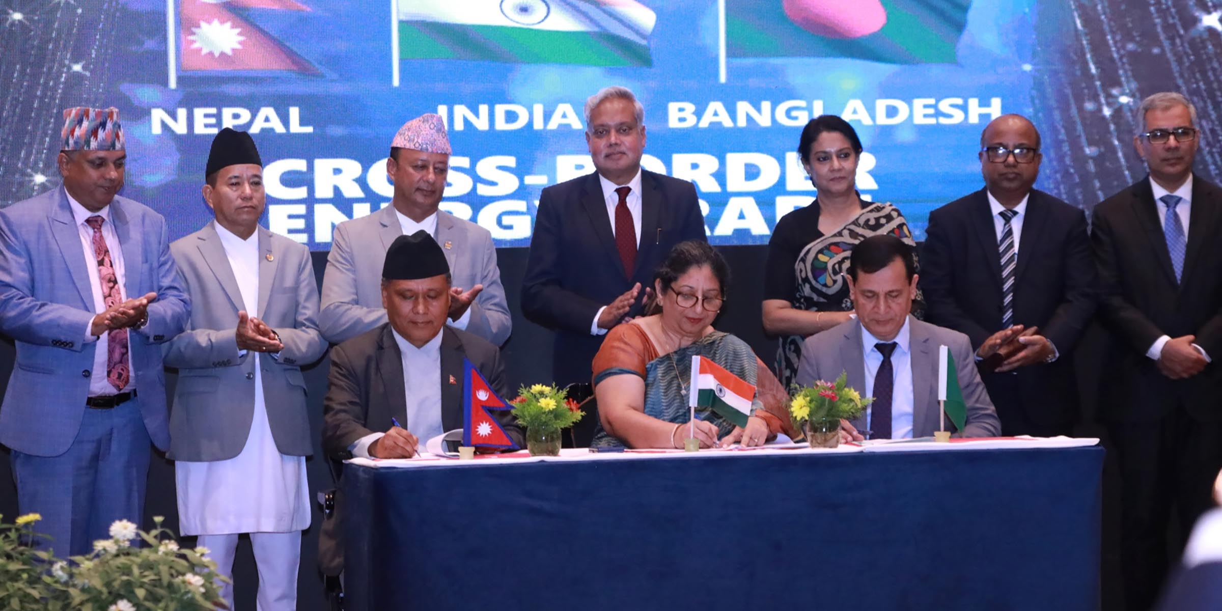 Tripartite agreement signed for power export to Bangladesh via India