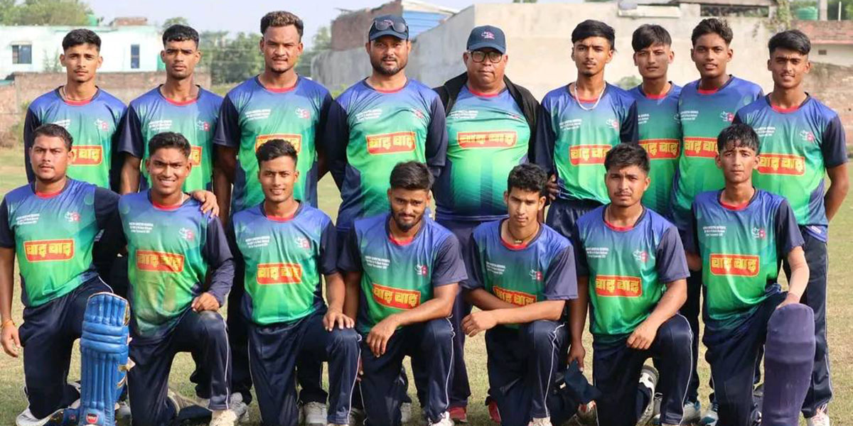 Sudurpashchim retains men’s U-19 cricket title