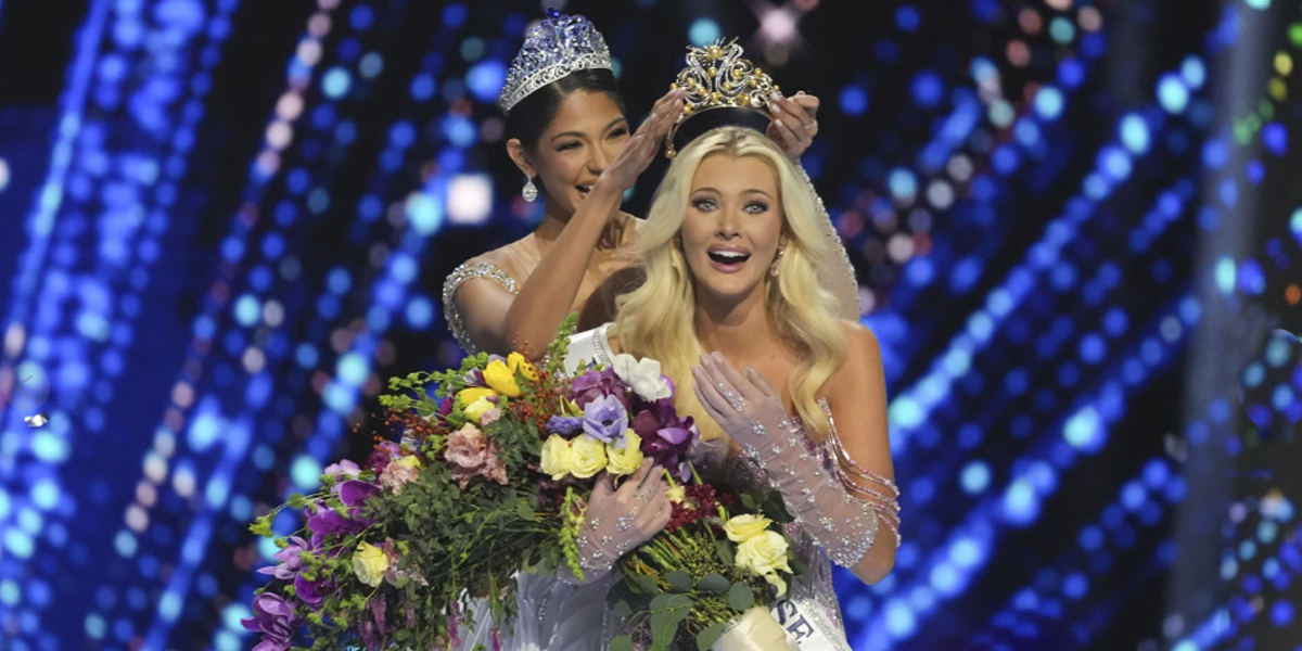 Victoria Kjær of Denmark crowned Miss Universe