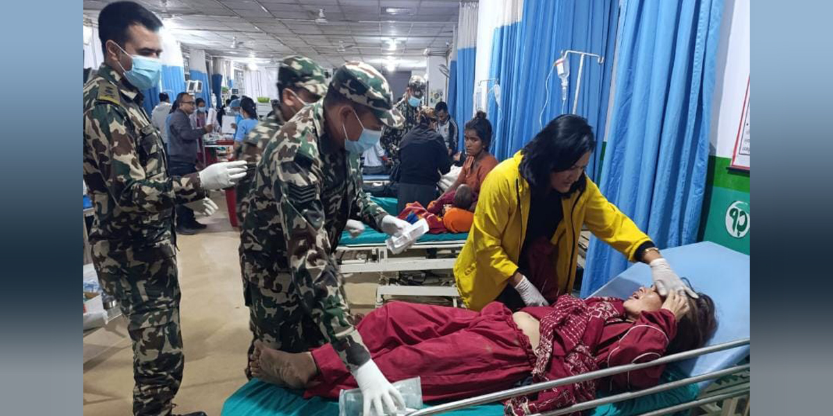 26 injured as bus carrying picnickers veers off the road in Surkhet