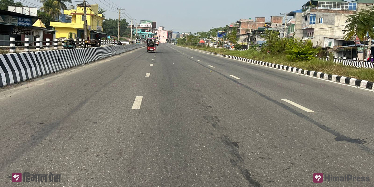 Rani-Dharan six-lane road nearing completion