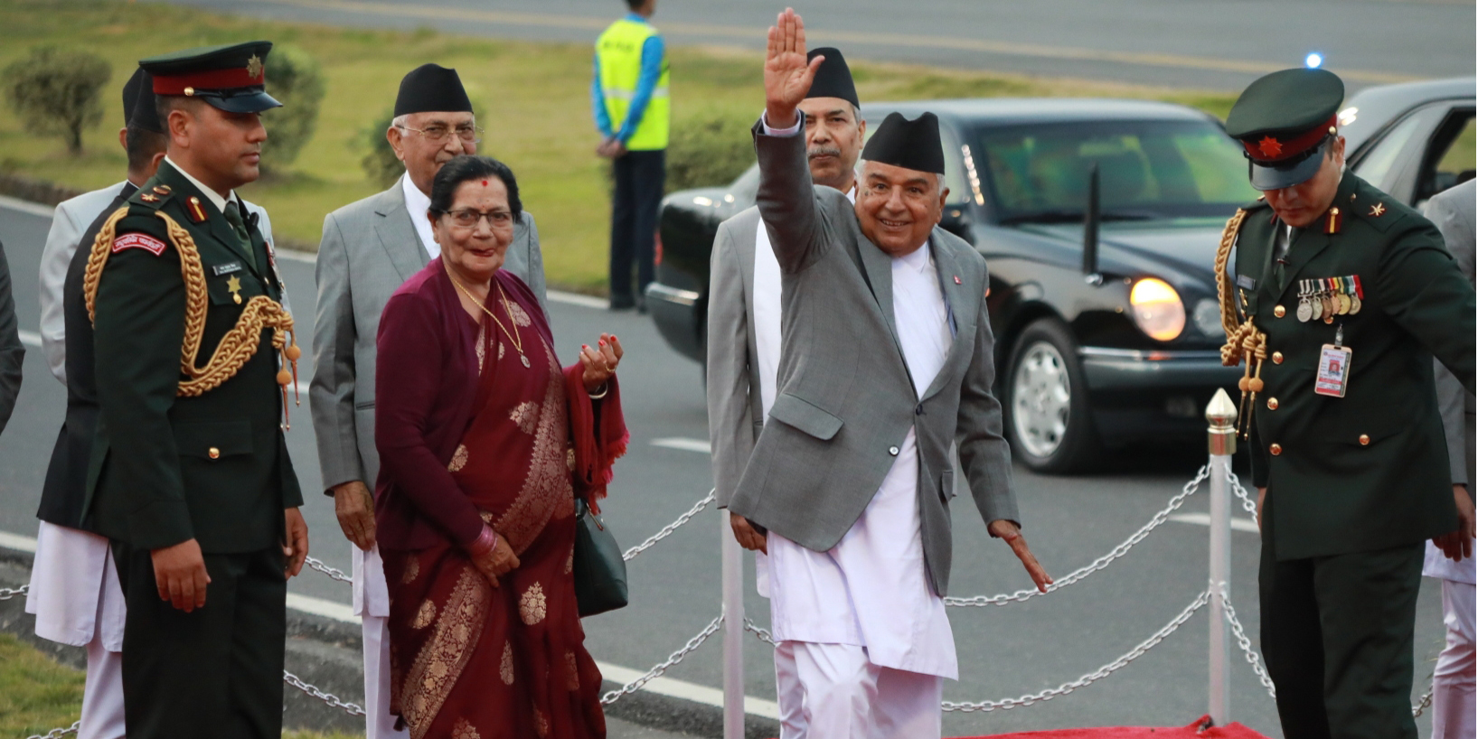 President Paudel off to Baku leading Nepali delegation to COP-29