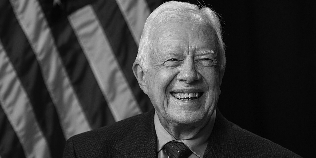 39th US president Jimmy Carter no more