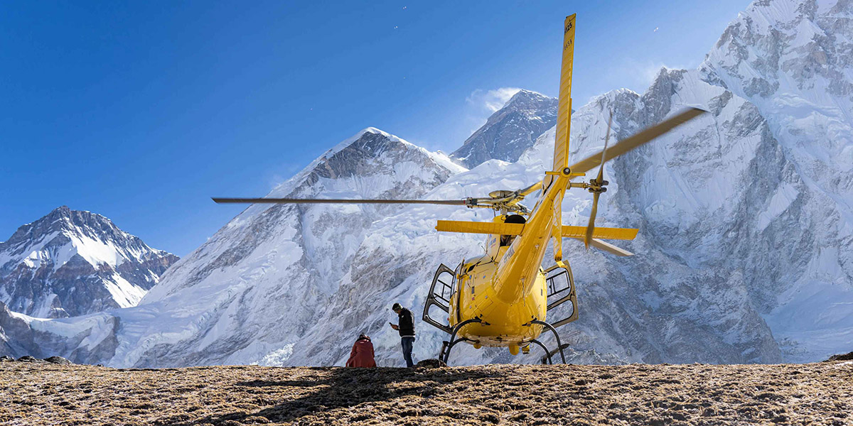 Commercial helicopter flights banned in Everest region