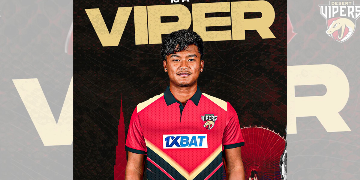 Kushal Malla to play for Desert Vipers in IL T20