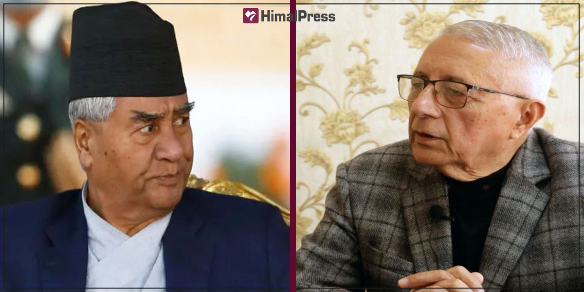 Koirala accuses Deuba of fostering factionalism