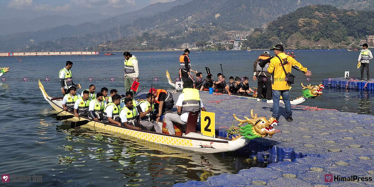 Dragon Boat Race Festival begins in Pokhara [In Photos]