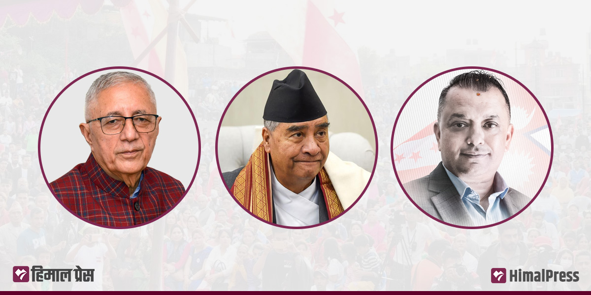 NC: Koirala preparing to run for party president, Thapa undecided