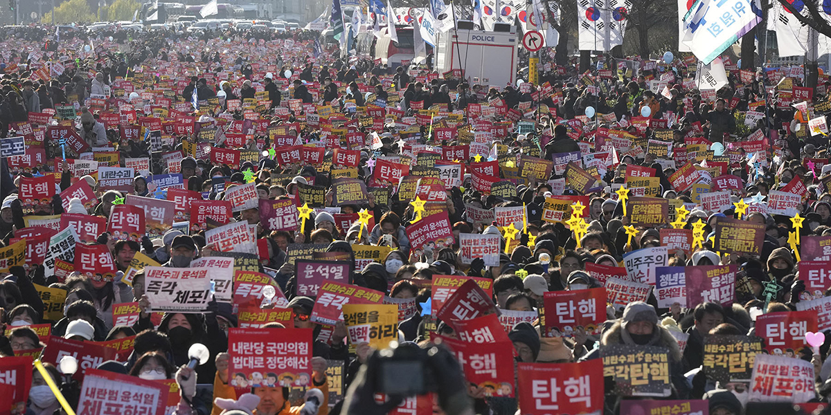 South Korean President Yoon Suk Yeol impeached