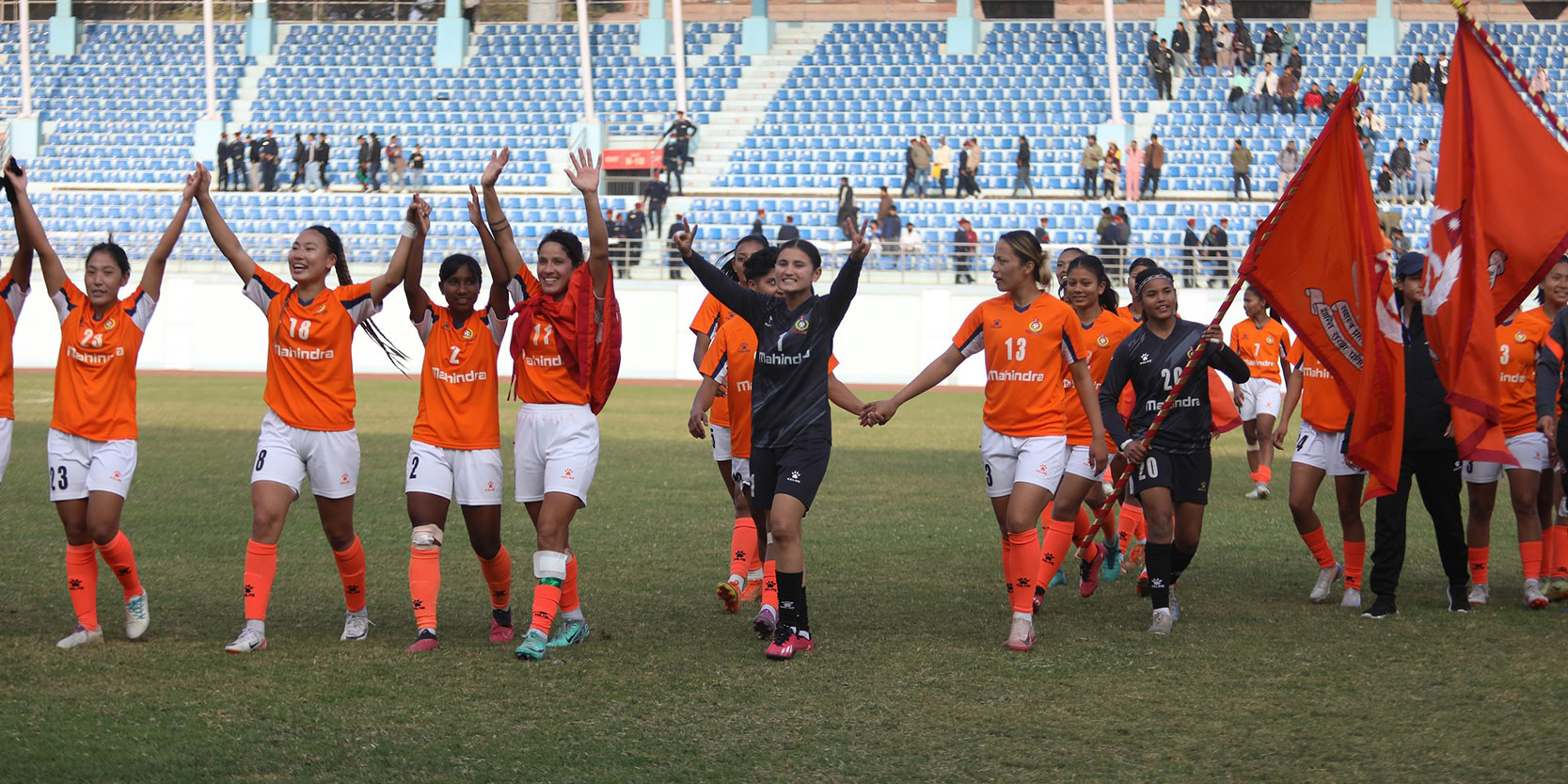 Nepal APF Club crowned ANFA Women’s League champion