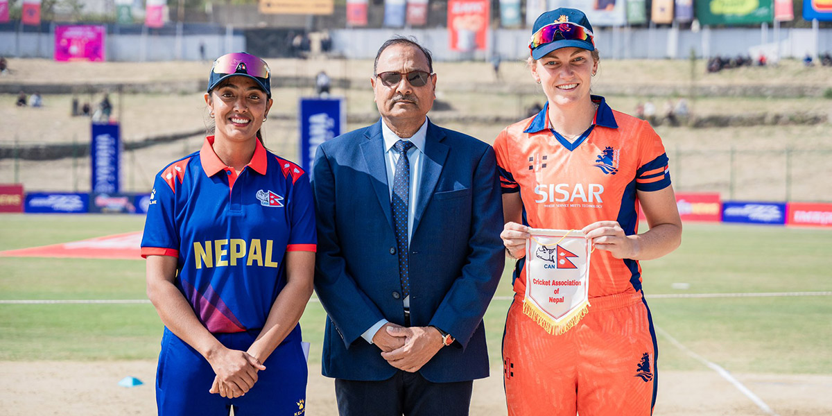 Netherlands hands Nepal 20-run defeat in tri-series opener