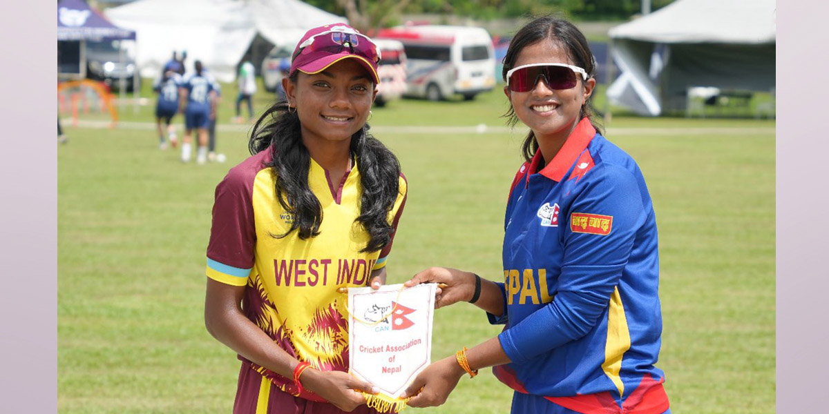 Nepal concedes nine-run defeat against West Indies in 1st warm up match