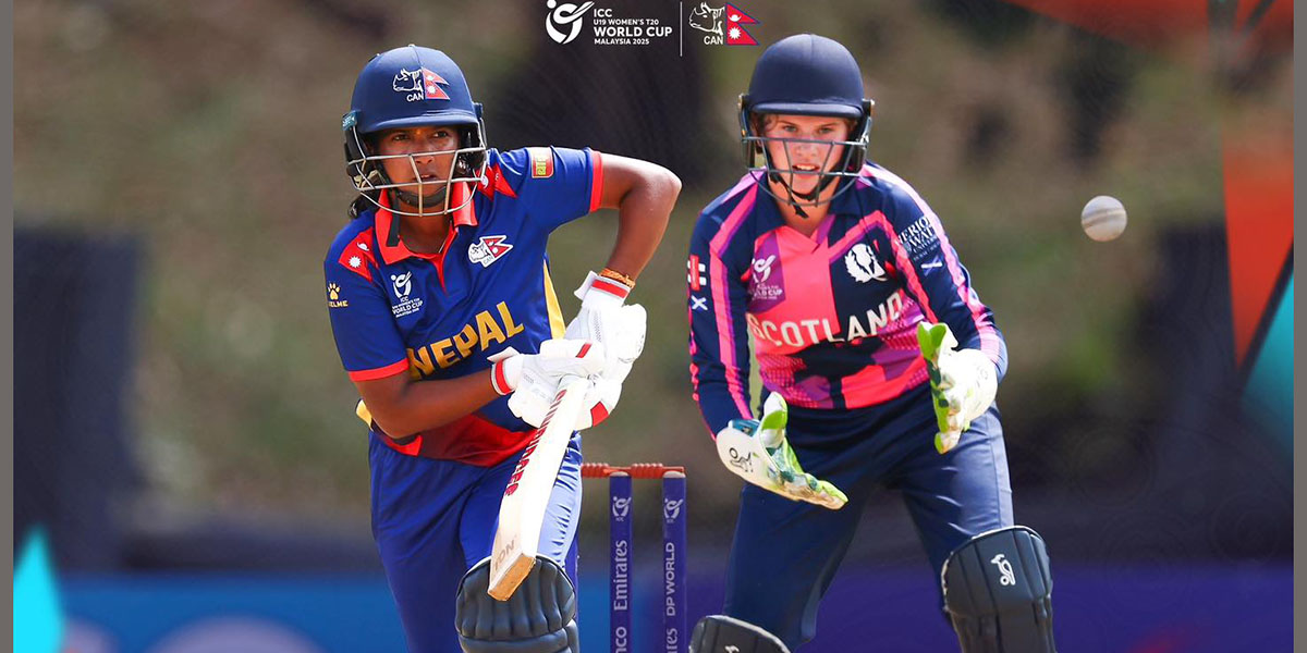 Scotland edges Nepal by one wicket in U-19 Women’s World Cup