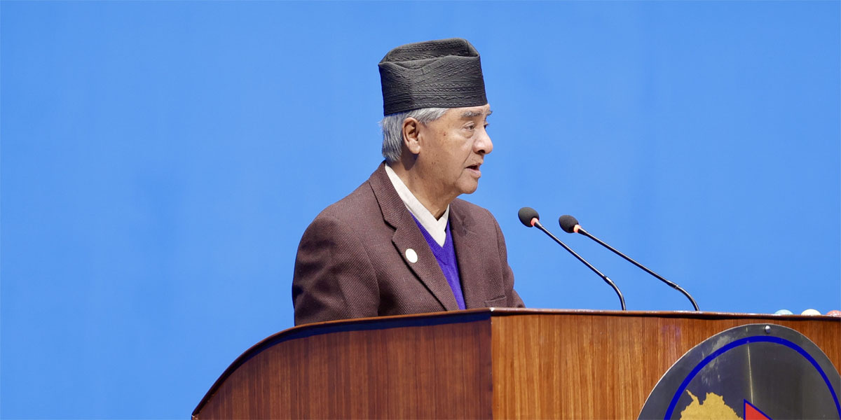 Constitutional amendments only on consensus basis: Deuba