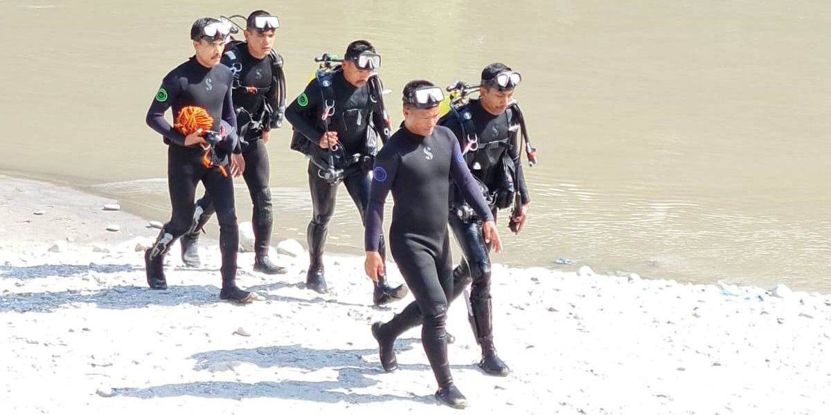 APF divers recover body of Rohit Rana from Trishuli River